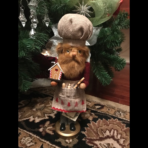 🆕NUTCRACKER Wood 15” - Ginger bread chef - Picture 2 of 8
